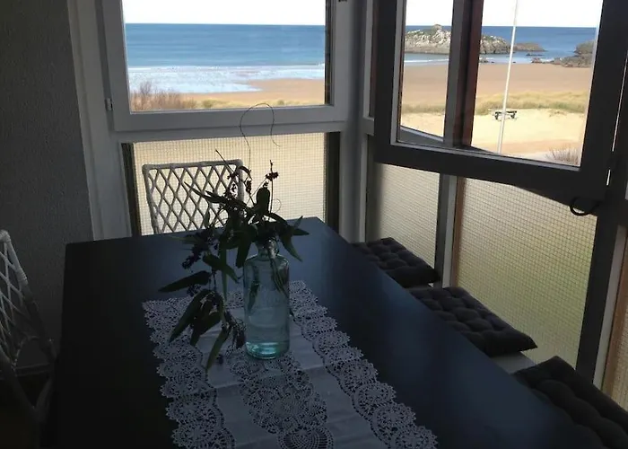 Primera Linea Playa De Ris Apartamento *